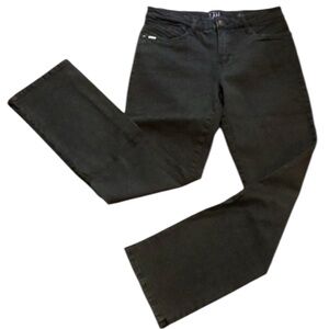 FRENCH DRESSING OLIVIA STRAIGHT LEG JEANS DARK GREEN SIZE 8P